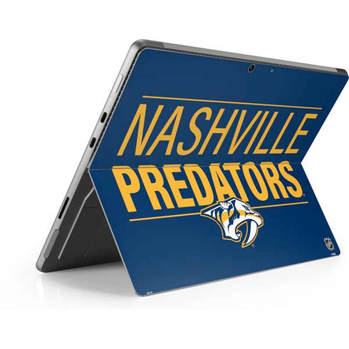 NHL Nashville Predators Lineup Surface Pro 8 Skin