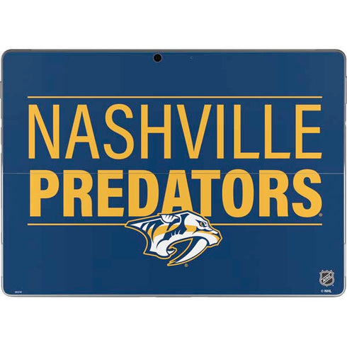 NHL Nashville Predators Lineup Surface Pro 9 Skin