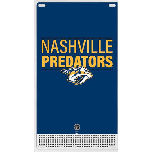 NHL Nashville Predators Lineup Xbox Series S Console Skin