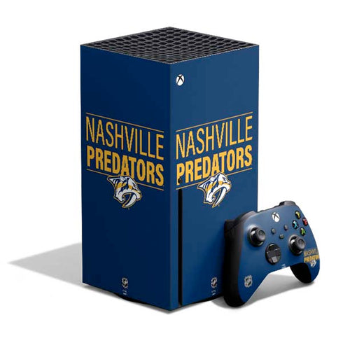 NHL Nashville Predators Lineup Xbox Series X Bundle Skin