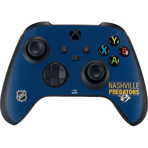 NHL Nashville Predators Lineup Xbox Series X Controller Skin