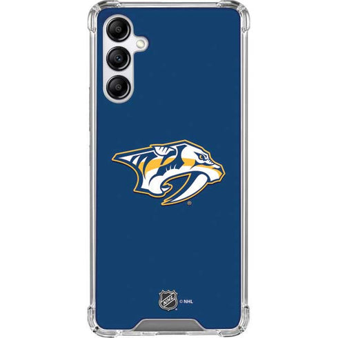 NHL Nashville Predators Logo Galaxy A14 5G Clear Case
