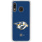 NHL Nashville Predators Logo Galaxy A20 Clear Case