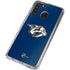 NHL Nashville Predators Logo Galaxy A21 Clear Case