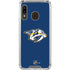 NHL Nashville Predators Logo Galaxy A30 Clear Case