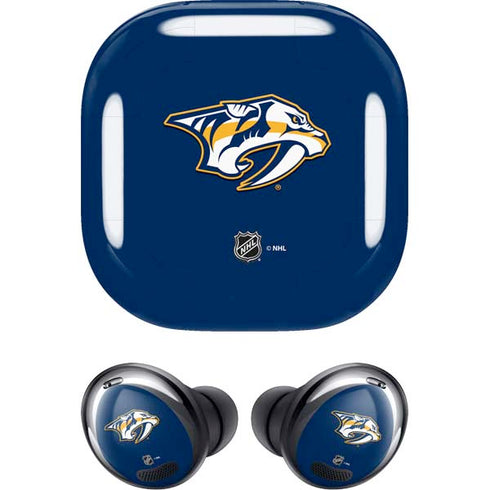 NHL Nashville Predators Logo Galaxy Buds Pro Skin