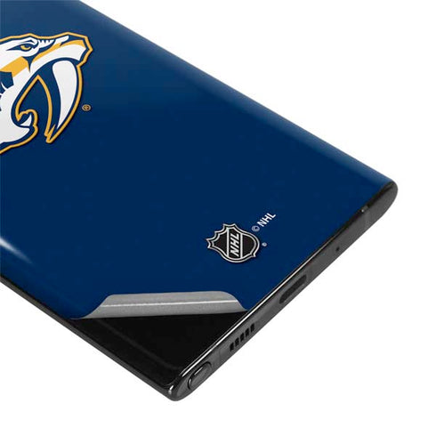 NHL Nashville Predators Logo Galaxy Note 10 Skin