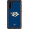 NHL Nashville Predators Logo Galaxy Note 10 Waterproof Case