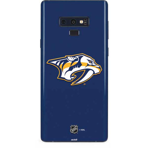 NHL Nashville Predators Logo Galaxy Note 9 Skin