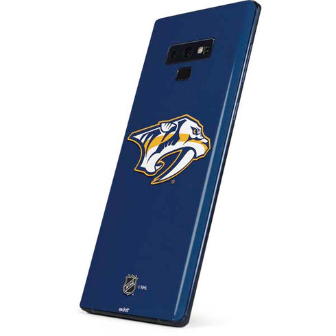 NHL Nashville Predators Logo Galaxy Note 9 Skin