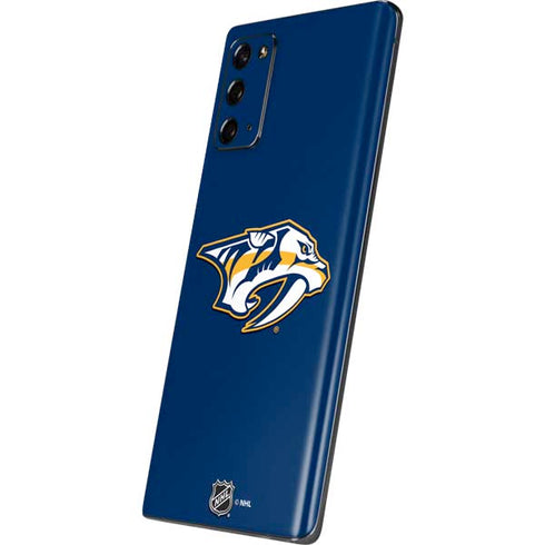 NHL Nashville Predators Logo Galaxy Note20 5G Skin