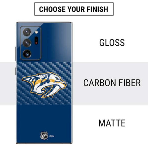 NHL Nashville Predators Logo Galaxy Note20 Ultra 5G Skin