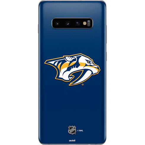 NHL Nashville Predators Logo Galaxy S10 Plus Skin