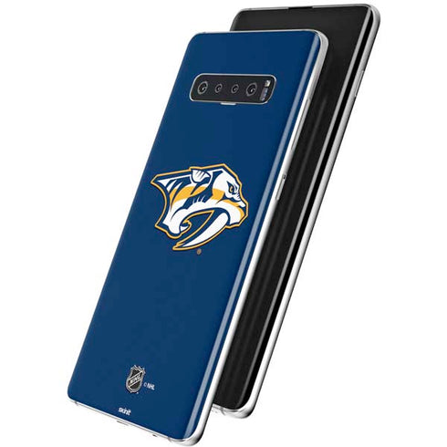 NHL Nashville Predators Logo Galaxy S10 Plus Skin