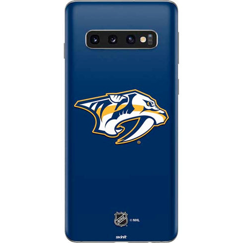NHL Nashville Predators Logo Galaxy S10 Skin