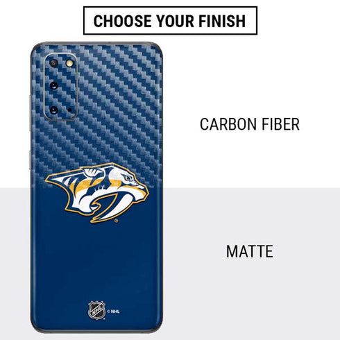 NHL Nashville Predators Logo Galaxy S20 Skin