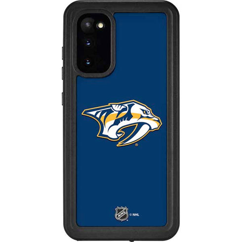 NHL Nashville Predators Logo Galaxy S20 Waterproof Case