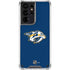 NHL Nashville Predators Logo Galaxy S21 Ultra 5G Clear Case