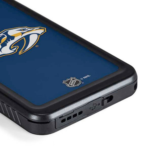 NHL Nashville Predators Logo Galaxy S23 Plus Waterproof Case