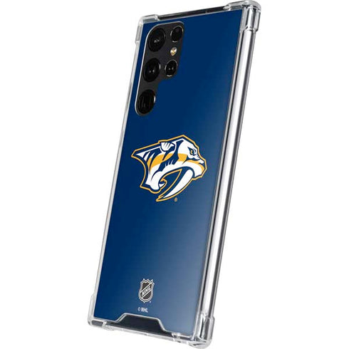 NHL Nashville Predators Logo Galaxy S24 Ultra Clear Case