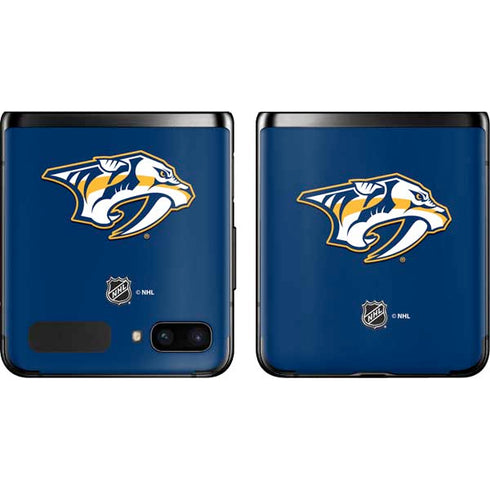 NHL Nashville Predators Logo Galaxy Z Flip Skin