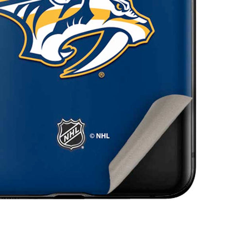 NHL Nashville Predators Logo Galaxy Z Flip Skin