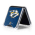 NHL Nashville Predators Logo Galaxy Z Flip5 5G Clear Case