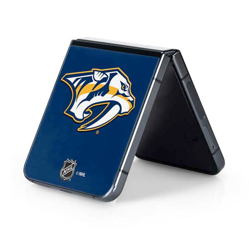 NHL Nashville Predators Logo Galaxy Z Flip5 5G Skin