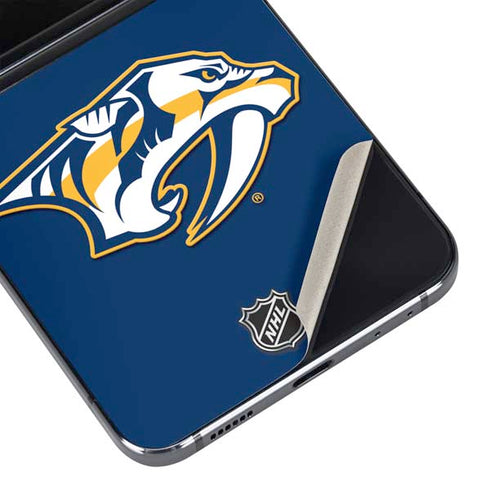 NHL Nashville Predators Logo Galaxy Z Flip5 5G Skin