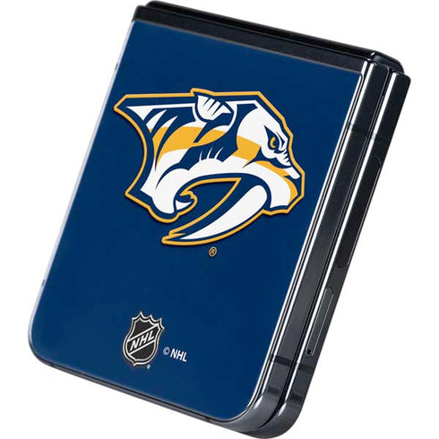 NHL Nashville Predators Logo Galaxy Z Flip5 5G Skin