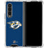NHL Nashville Predators Logo Galaxy Z Fold4 5G Clear Case