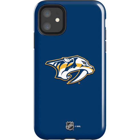 NHL Nashville Predators Logo iPhone 11 Impact Case