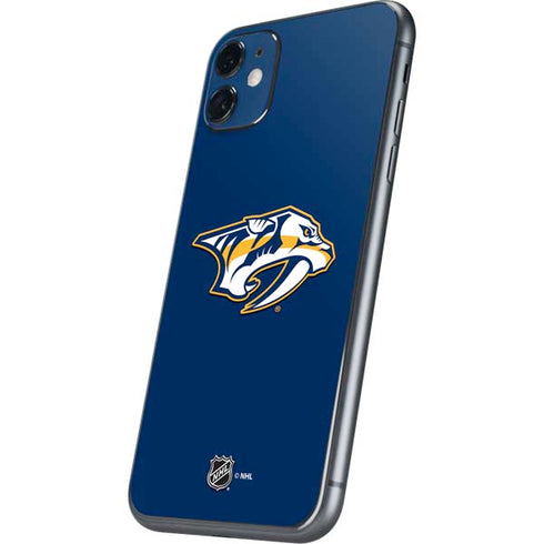 NHL Nashville Predators Logo iPhone 11 Skin