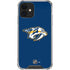 NHL Nashville Predators Logo iPhone 12 Clear Case