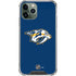 NHL Nashville Predators Logo iPhone 12 Pro Clear Case