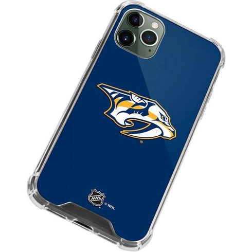 NHL Nashville Predators Logo iPhone 12 Pro Clear Case