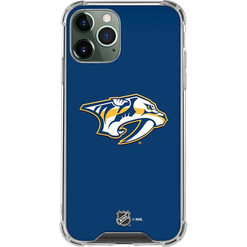 NHL Nashville Predators Logo iPhone 12 Pro Max Clear Case