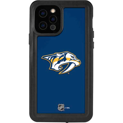 NHL Nashville Predators Logo iPhone 12 Pro Waterproof Case
