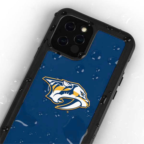 NHL Nashville Predators Logo iPhone 12 Pro Waterproof Case