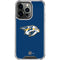 NHL Nashville Predators Logo iPhone 13 Pro Clear Case