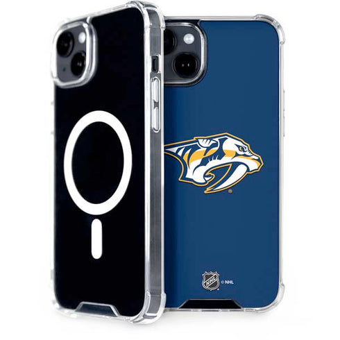 NHL Nashville Predators Logo iPhone 14 MagSafe Case