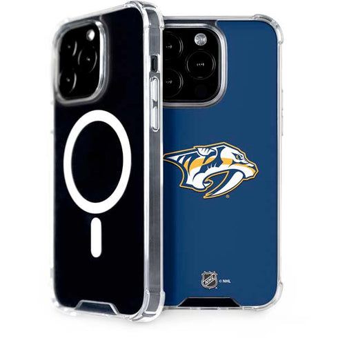 NHL Nashville Predators Logo iPhone 15 Pro MagSafe Case