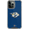 NHL Nashville Predators Logo iPhone 14 Pro Max Clear Case
