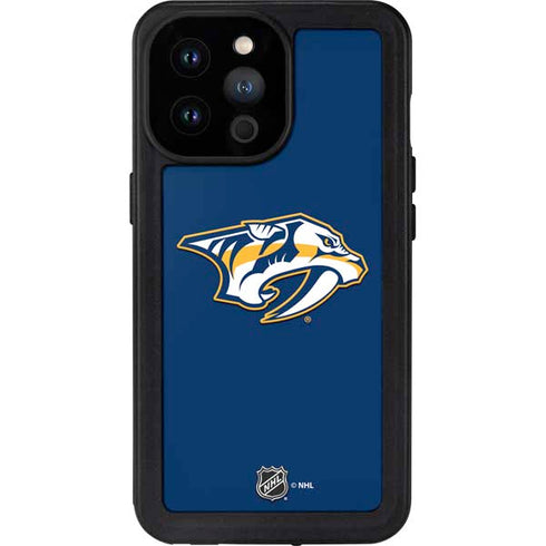 NHL Nashville Predators Logo iPhone 14 Pro Max Waterproof Case