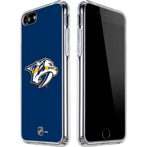 NHL Nashville Predators Logo iPhone SE (2nd & 3rd Gen) Clear Case