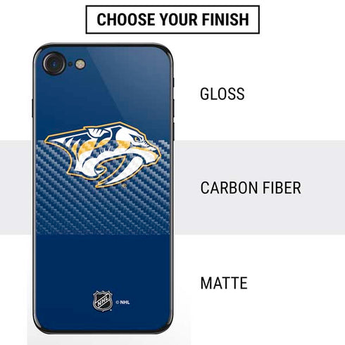 NHL Nashville Predators Logo iPhone SE (2nd & 3rd Gen) Skin