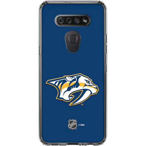 NHL Nashville Predators Logo LG K51/Q51 Clear Case