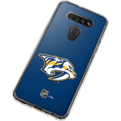 NHL Nashville Predators Logo LG K51/Q51 Clear Case