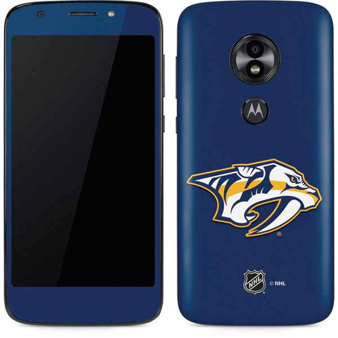 NHL Nashville Predators Logo Moto E5 Play Skin
