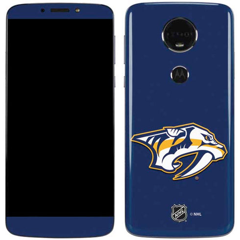 NHL Nashville Predators Logo Moto E5 Plus Skin